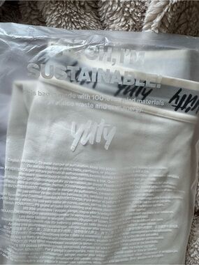 NWT Yitty Fabletics High Waist Leggings White S